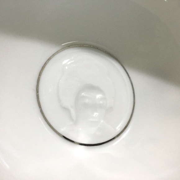 Vintage Kutani Porcelain Lithophane 3 piece set - Picture 8 of 15